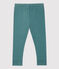 «Leggings» de algodón orgánico de bebé verde BRUT
