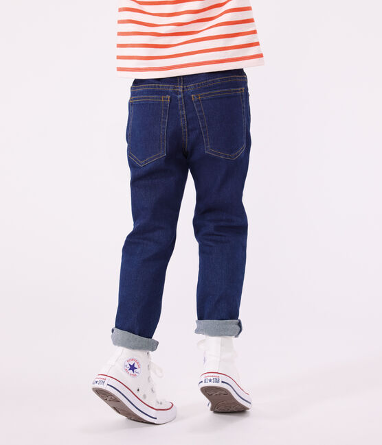 Pantalón slim denim para niña azul DENIM BRUT