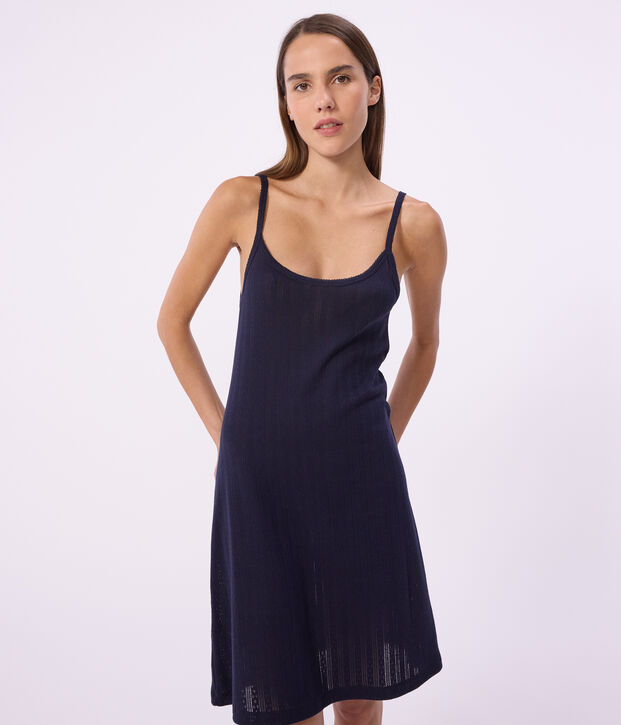 Camis&oacute;n de algod&oacute;n calado para mujer SMOKING