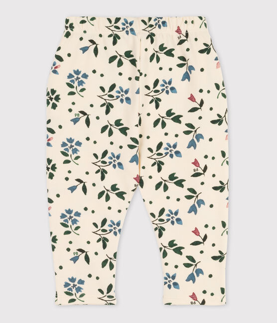 Pantalón de felpa con estampado para bebé blanco AVALANCHE/ MULTICO