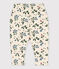 Pantalón de felpa con estampado para bebé blanco AVALANCHE/ MULTICO
