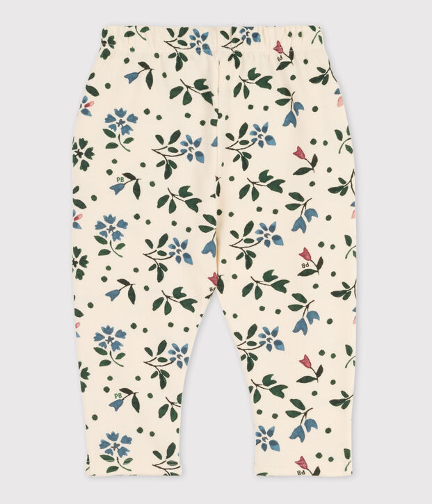 Pantal&oacute;n de felpa con estampado para beb&eacute; crudo/multicolor