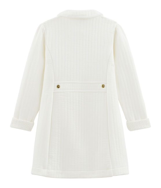 Abrigo de niña blanco MARSHMALLOW