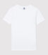 Camiseta de cuello redondo emblemática de algodón de mujer