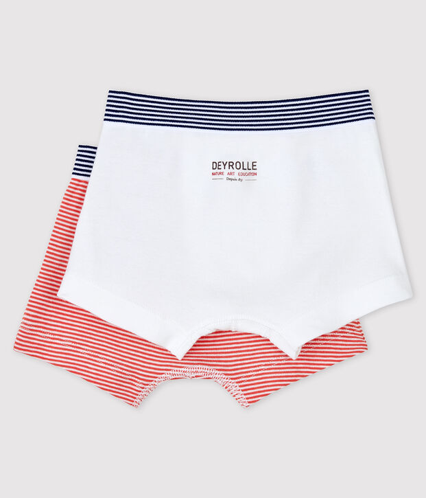 Lote de 2 b&oacute;xeres de ni&ntilde;o Petit Bateau x Deyrolle multicolor