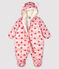 Mono de piloto para bebé niña/niño rosa MINOIS/blanco MULTICO