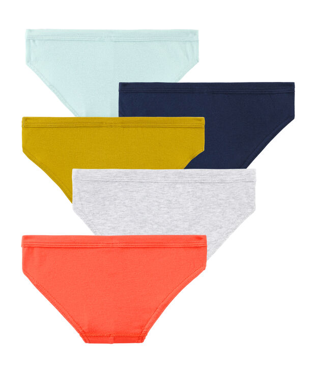 Lote de 5 slips para ni&ntilde;o multicolor