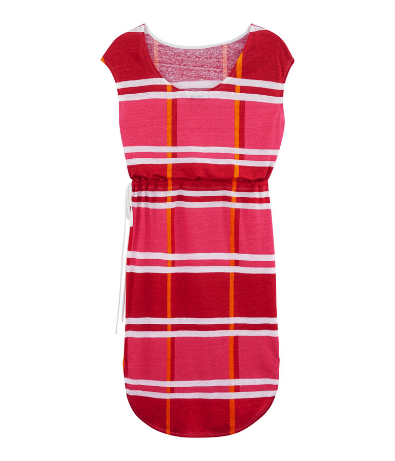 Vestido para mujer rosa GEISHA/blanco MULTICO