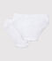 Juego de 2 slips blancos de algodón para niño variante 1