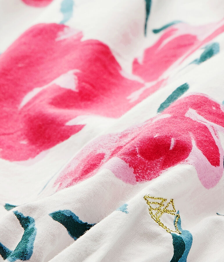 Pelele de tirantes beb&eacute; de ni&ntilde;a blanco MARSHMALLOW/blanco MULTICO