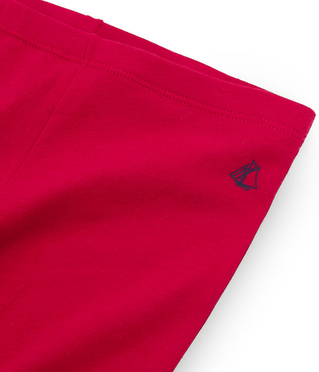 Leggings de ni&ntilde;a rojo
