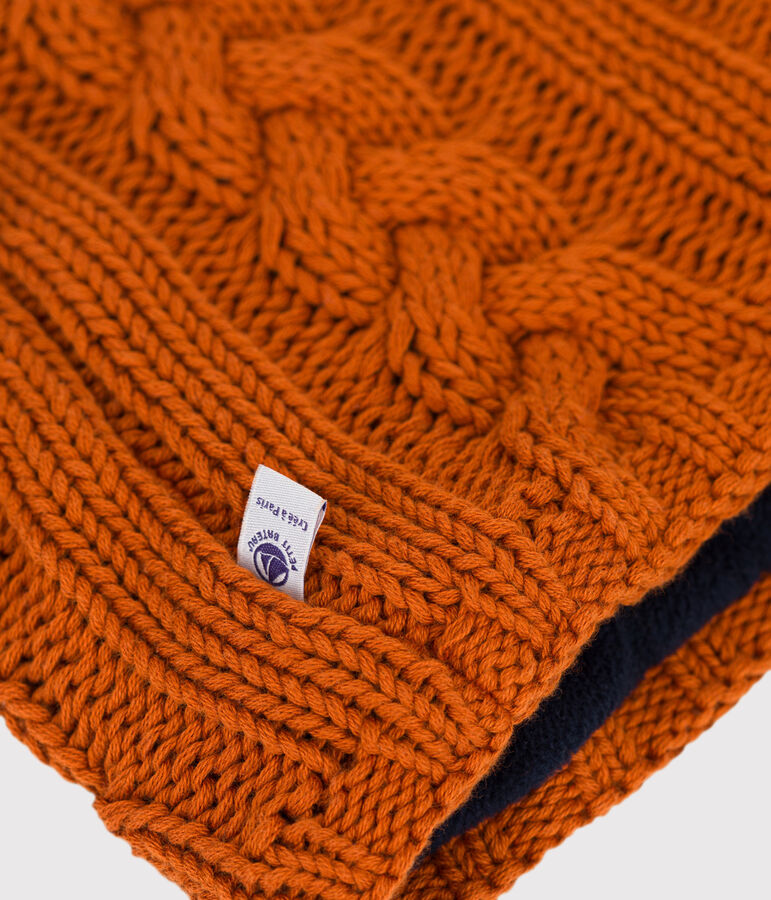 Cuello para ni&ntilde;a marron