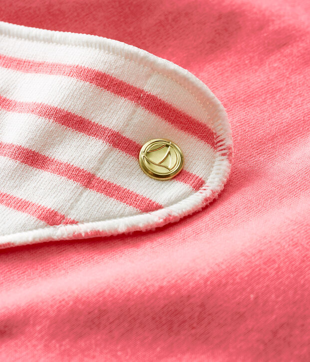 Lote de 2 bandanas-baberos beb&eacute; ni&ntilde;a multicolor