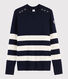 Jersey marinero de lana de mujer