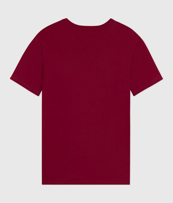 Camiseta Icónica de manga corta de algodón para mujer AMARANTE