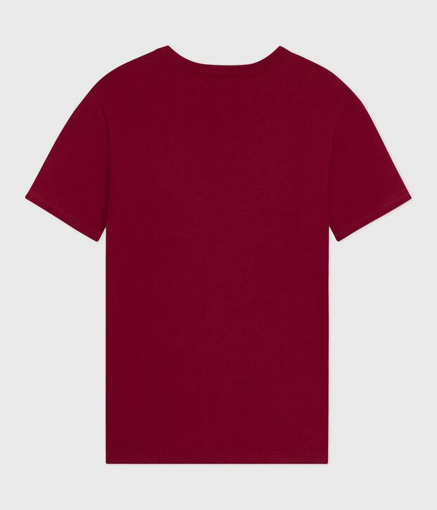 Camiseta Ic&oacute;nica de manga corta de algod&oacute;n para mujer rojo