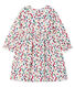 Vestido de manga larga estampado para bebé niña