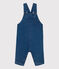 Peto largo de tejido denim para bebé azul BLEU DELAVE