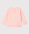 Sudadera de muletón de bebé. rosa MINOIS