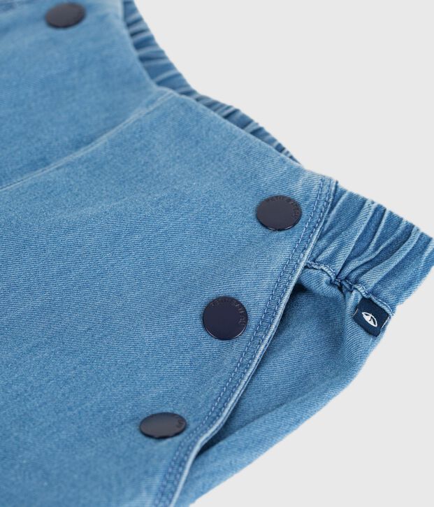 Pantal&oacute;n denim infantil azul