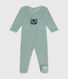 Pijama de terciopelo para bebé