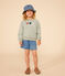 Sudadera de felpa para niña verde HERBIER