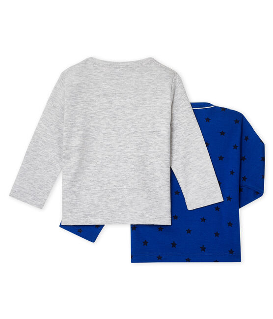 Juego de 2 camisetas de manga larga para bebé niño variante 1