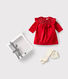 Estuche regalo para bebé con vestido y leotardos