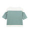 Camiseta marinera para mujer azul BRUT/blanco MARSHMALLOW