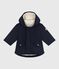Parka midi lisa para bebé azul SMOKING