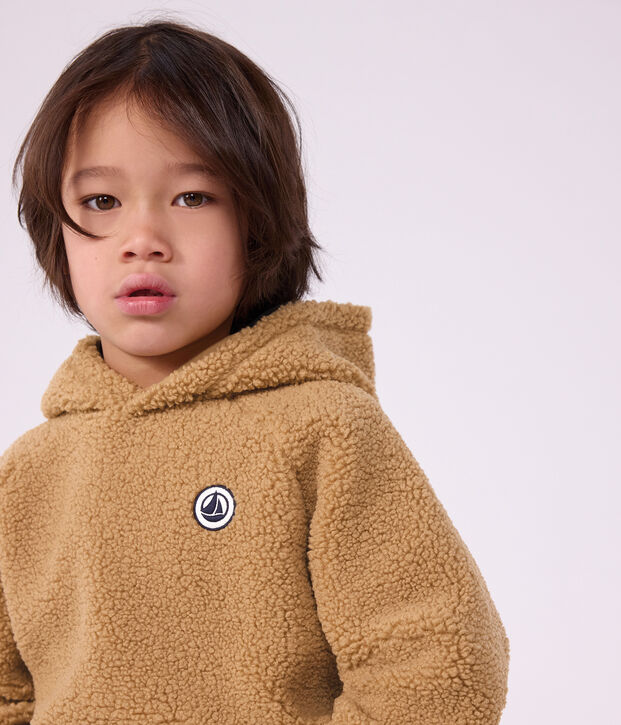 Sudadera infantil de borreguito LATTE