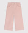 Pantalón de pana para niña rosa SALINE