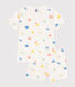 Pijama infantil corto de algodón con estampado