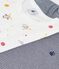 Juego de pijamas infantiles cortos de algodón con estampado variante 1