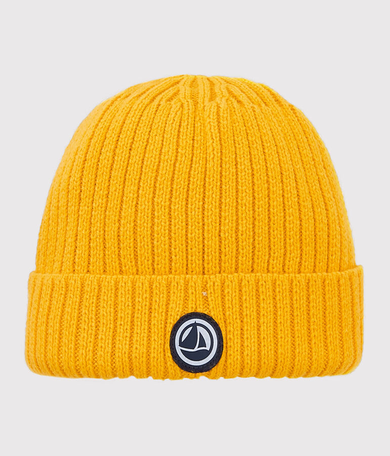 Gorro de ni&ntilde;a/ni&ntilde;o amarillo