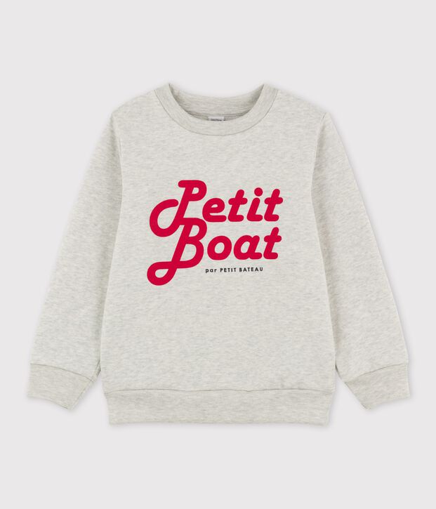 Sudadera de mulet&oacute;n para ni&ntilde;o BELUGA CHINE