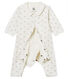 Bodyjama sin pies de punto 1x1 estampado para bebé niño