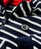 Sudadera con capucha para bebé niño azul SMOKING/blanco MARSHMALLOW