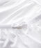 Pijama corto blanco de algodón fino de chica/mujer blanco ECUME