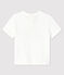 Camiseta para bebé niño blanco MARSHMALLOW