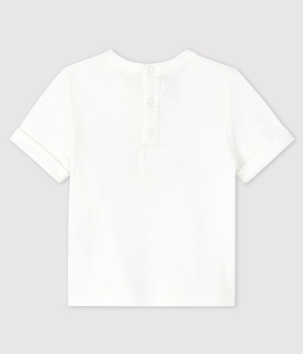 Camiseta para beb&eacute; ni&ntilde;o blanco