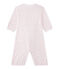 Saco bebé niña 2 en 1 rosa VIENNE/blanco MULTICO