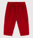 Pantalón de pana para bebé