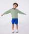 Bermudas cargo infantiles de algodón azul SURF
