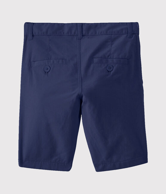 Bermudas de sarga de niño azul SMOKING