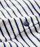 Pantalón corto de algodón de bebé. blanco MARSHMALLOW/azul SMOKING