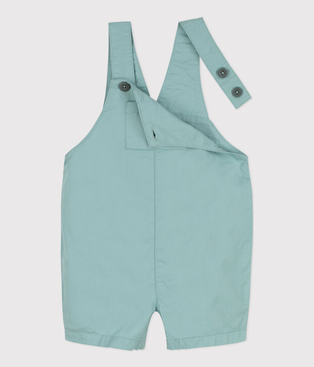 Peto corto de sarga para beb&eacute; verde