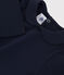 Blusa de algodón de manga larga para bebé azul SMOKING