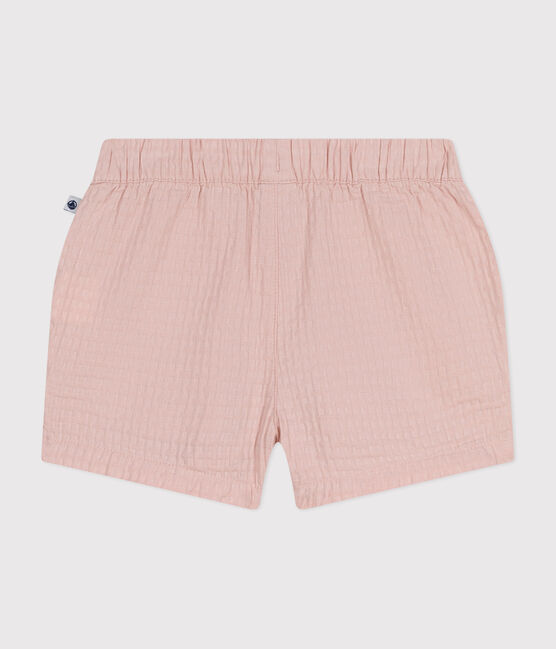 Pantalón corto moderno para bebé rosa SALINE