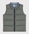 Chaqueta acolchada sin mangas de bebé verde THUYA